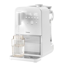 Instant Warm Water Dispenser, Water Warmer for Baby Formula, Adjustable Temperature & Volume, Hot Water Dispenser for Baby Bottle with Night Light, Detachable 3L Glass Water Tank, 7x24H Keep Warm