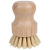 White Magic Eco Basics Plastic Free Pot Brush,Brown