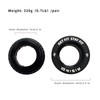 RISINGFIT Olympic Barbell Clamps 2 Inch, Press Lock Quick Release