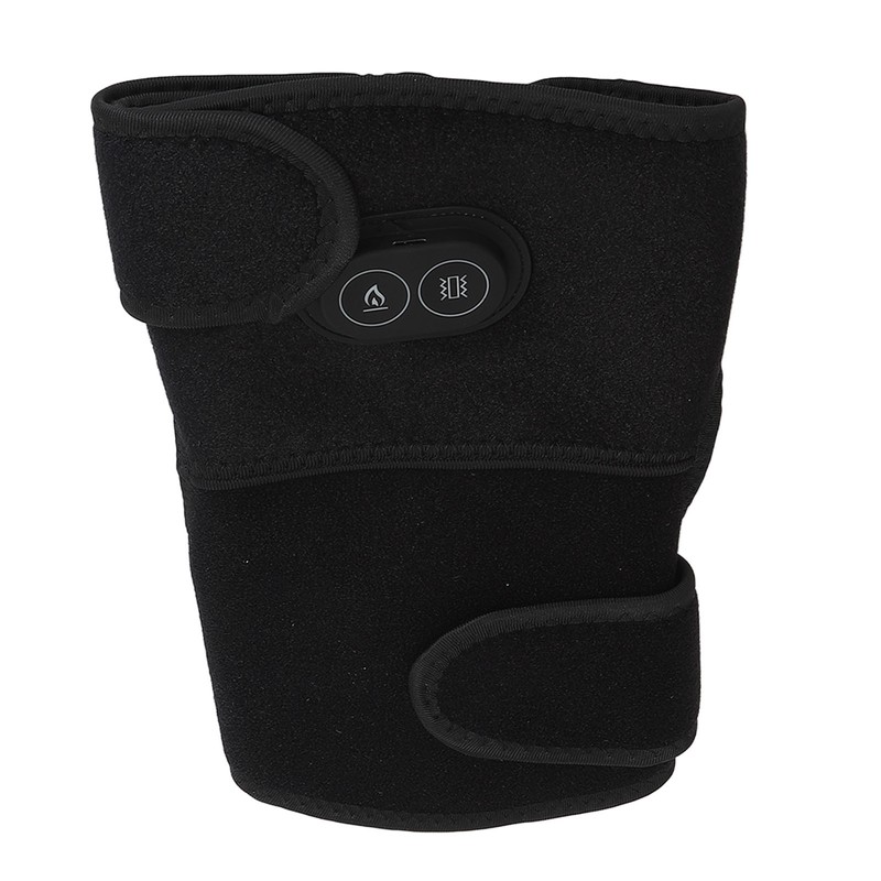 Cordless Knee Massager Heated Knee Elbow Shoulder Brace Vibration Knee