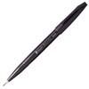 Pentel XSES15C-A Brush Touch Sign Pen, Black