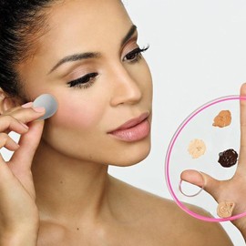Set de 14 esponjas de maquillaje,Beauty blenders,Esponja de polvo triangular para polvo facial,Mini aplicadores,Esponja de belleza de larga duración para polvos,Uso húmedo y seco par (púrpura)