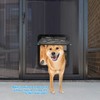 Ownpets Dog Screen Door, Inside Door Flap 12x14x0.4 Inch, Lockable