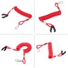 Boat Ignition Safety Lanyard + Engine Ignition Emergency Kill Stop