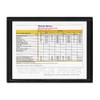 StoreSMART® - Black Document Frame (Window) - Letter-Size Pages -