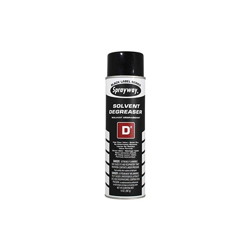 Sprayway SW285-12PK Solvent Degreaser, Net 14 Oz., Pack of 12