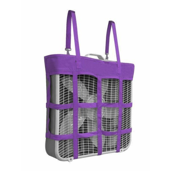 Gatsby Nylon Box Fan Holder Purple