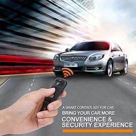 Remote Lock Kit, Universal Car Remote Control 4 Door Power Central Lock System Auto Locking Security Keyless Entry Kit for 2 3 4 car Truck Doors