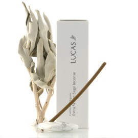 LUCAS White Sage Purifying Incense (White Sage [Stick Type]) Purifying Incense