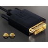 Cable Leader 6 ft Gold Plated Premium DisplayPort to DVI