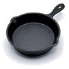 Sartén de Hierro Fundido con Mango, Cast-Iron Skillet, 4" (10
