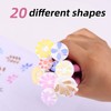 10pcs Dual-Ended Flower Dotting Tools, 20 Shapes Plastic Dotting Pens