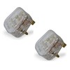 iSeventy9 13A Fuse fitted Uk Power 500w Appliance Clear Transparent
