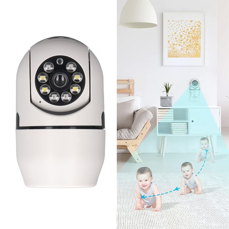 WiFi Smart Camera 2MP HD Wireless Camera Rotatable Angle Dual