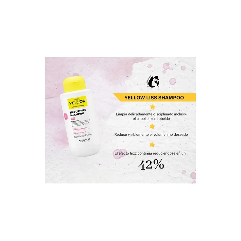 Kit Shampoo Acondicionador Yellow Liss 500 Ml