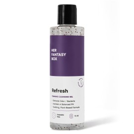 Her Fantasy Box | Refresh pH Balancing Shower Gel - Natural Feminine Hygiene Solution for Gentle Cleansing, Odor Control, and Skin Nourishment - pH-Balanced Formula for All Skin Types (8 oz)