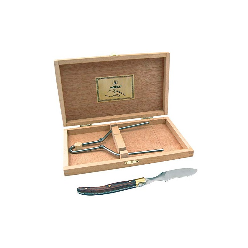 LAGUIOLE - Foie Gras Set mit Leier und Messer in