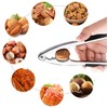 thirei Nutcracker walnuts, zinc die-cast stainless steel with walnut needles,