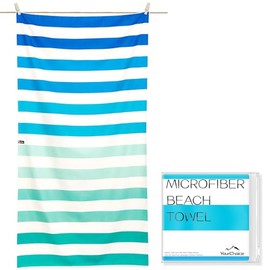 Your Choice Microfiber Quick Dry Sand-Free Beach Towel for Adults & Kids - Oversized, Compact, Lightweight, Absorben - Swim Towel - Endless River, Extra Large Beach Towel 67x35