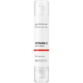 Crema Facial con Vitamina C, Hidratación Diaria, 20 mL