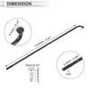 RATCHROLL 1 Set Universal Bicycle Spokes 13G 112mm Length Bike