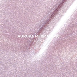 MAYCHAO 15ML Cat Eye Gel Nail Polish 1Pc Aurora Mermaid 10 Gel Polish with Magnet Soak off Holographic Magnetic Nail Polish for Nail Art Manicure Salon DIY at Home, 0.5 OZ