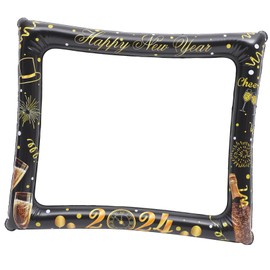 WHAMVOX Inflatable Photo Frame Prop for Year Party for Creative Family Photos Inflatable Decoration for Celebrations