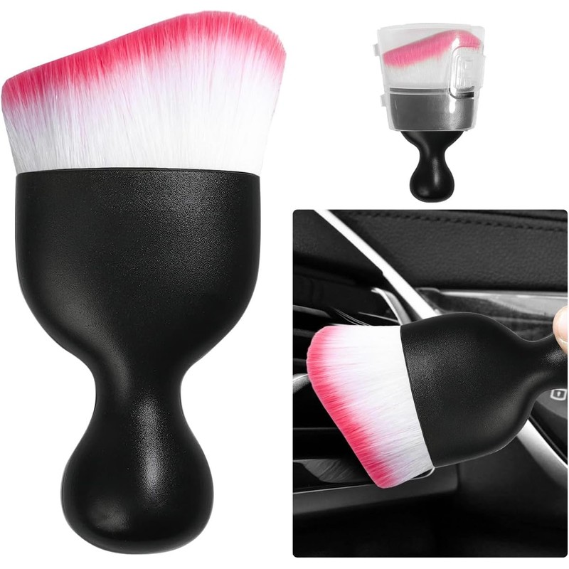 Ziciner 2 Piezas Cepillo para Detallado de Auto, Cerdas Suaves