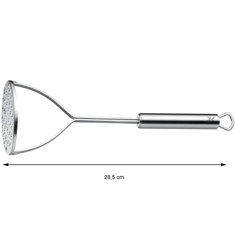 WMF Profi Plus potato masher, 28.5 cm, Cromargan stainless steel,