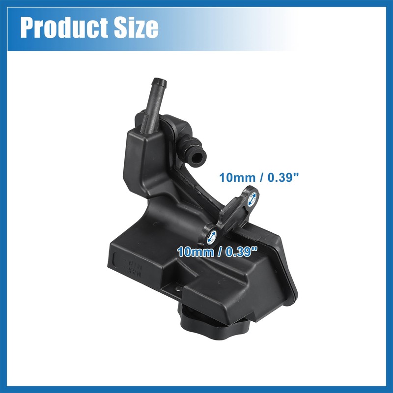 A ABSOPRO Power Steering Reservoir Tank with Cap for Ford