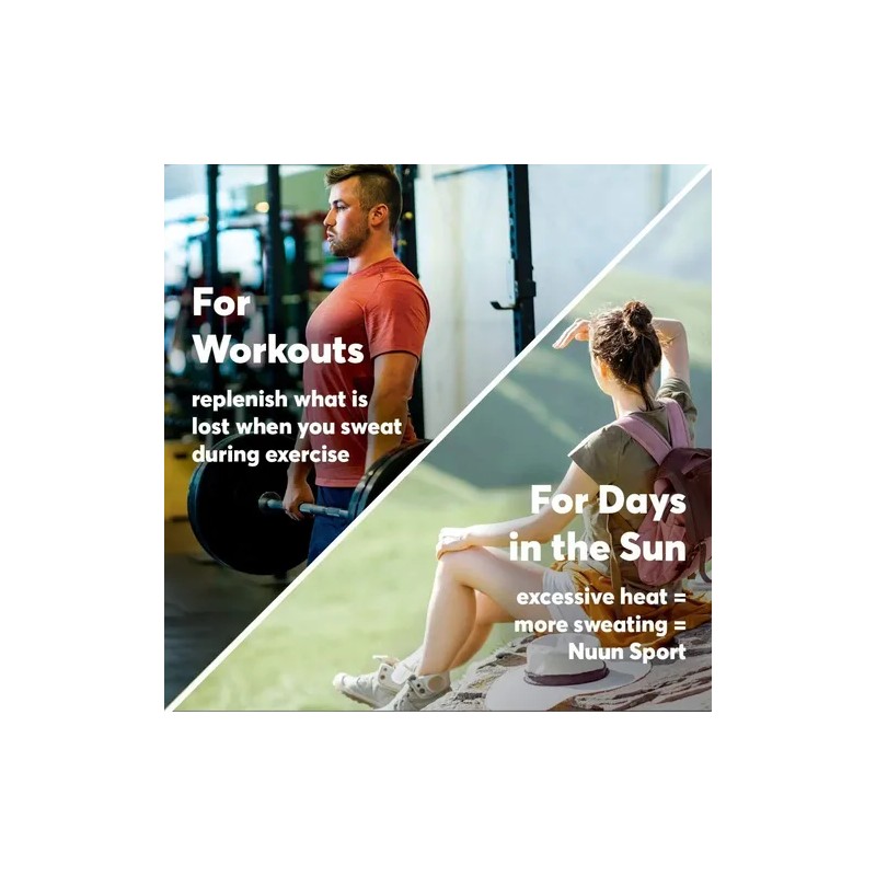 Nuun Sport Tabletas Electrolitos Cafeina Corredor Keto 40pzs