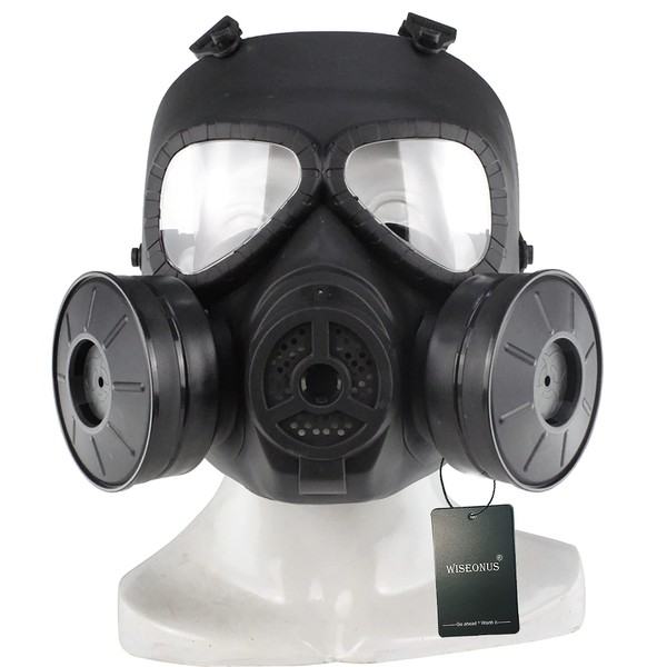 WISEONUS Paintball Mask Tactical Mask Full Face Protection Gear CS