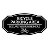 Signs ByLITA Victorian Bicycle Parking Area Secure Your Bike Here