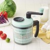 Toffy K-HC3-PA 3-Way Salad Spinner, K-HC3 (Pale Aqua), 3-Way Salad
