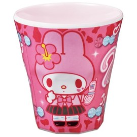 Skater MTB2-A Children's Melamine Tumbler, 9.1 fl oz (270 ml), Sanrio My Melody, School Girl