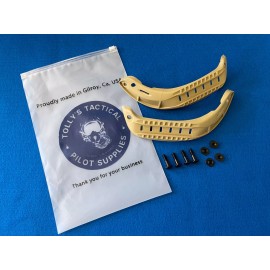 Tolly's Tactical Tactical Military Combat / Pilot Flight Helmet Side Rails Fast Mich ARC USA #3