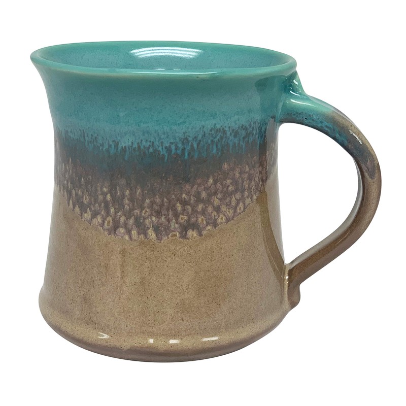 Clay in Motion Handmade Medium Mug (Island Oasis)