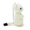 Aqua Stuffed Animals Nature Keychain Short-tailed Weasel 12 00050140 