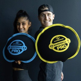 Hyperwear SandBell PRO Durable Vibrant Fitness Sandbags Ship Filled with Clean Sand Available Sizes 6-70lbs (20)