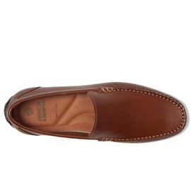 Johnston & Murphy Men's Beck Venetian Driving Style Loafer, Tan Full Grain, 10.5