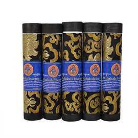 Bhutanese Aromatic Incense Tibetan Meditation Joss Incense Sticks- Pack of 5 Mahakala Incense (FH-INS-1032MAHA)