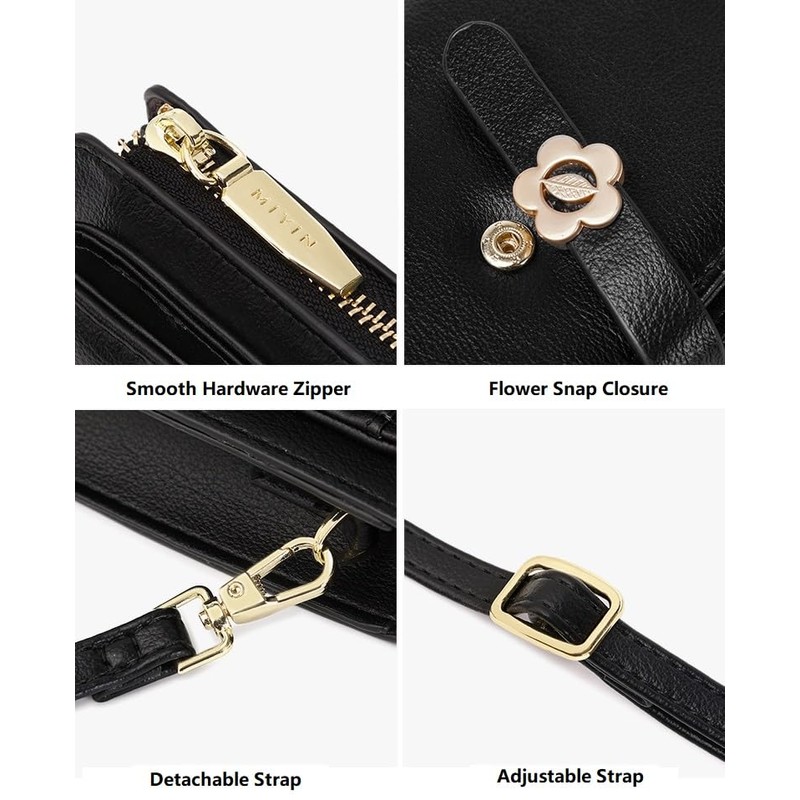 DOB SECHS Small Crossbody Phone Purse for Women, Touch Screen