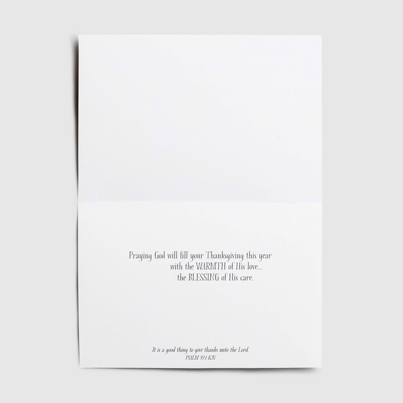 DaySpring - Thanksgiving Blessings – 8 Fall Design Assortment with