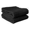 RITZ Royale Solid Kitchen Towels (2-pack) - Black