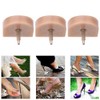 10 Pairs High Heel Tips Replacement Shoes Heel Dowel Shoe
