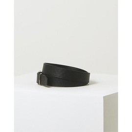 Daks (신세계강남점)DBBE3E390BK 블랙 로고패턴 소가죽 벨트 (Sinsaegae Gangnam) DBBE3E390BK Black Logo Pattern Cowhide Belt