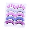 Mikinona 5 Pairs Makeup False Lashes Thick Volume Eyelash Extensions