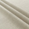 KOUFALL Beige Curtains 45 Inch Length for Farmhouse Kitchen,Rustic Country