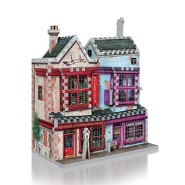 Wrebbit3D | Diagon Alley Collection: Quidditch Supplies & Slug & Jiggers (305pc) | 3D Puzzle | Ages 14+