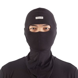 Adult Facial Eczema Facial Mask Sun Protection Headgear (Black)